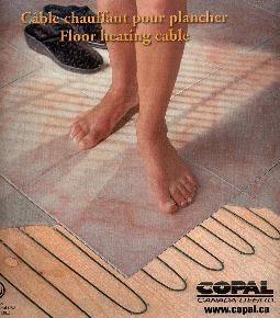 Chauffer votre Plancher de Cuisine avec des C&acirc;bles Chauffants Facile d'Installation